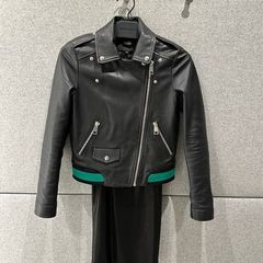 Leather jacket Maje