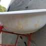 Large Vintage Enamel bowl Image 8