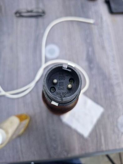 vintage wooden lamp