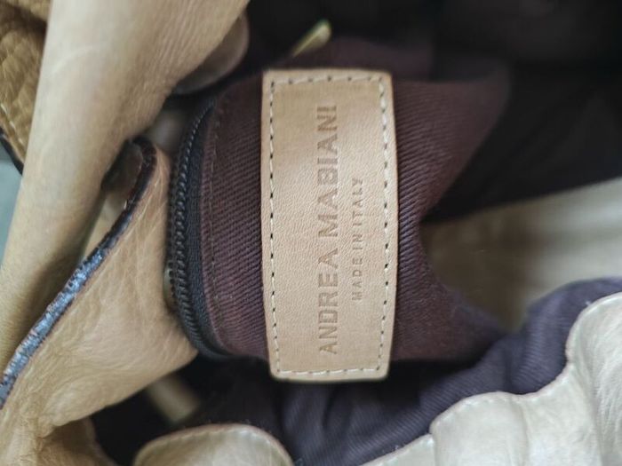 Leather Bag Andrea Mabiani
