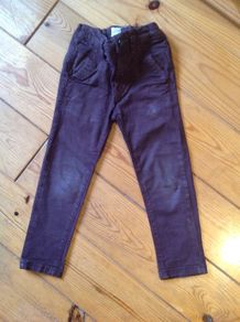 Age 3 NEXT Skinny Trousers Maroon / Wine