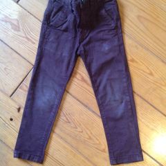 Age 3 NEXT Skinny Trousers Maroon / Wine