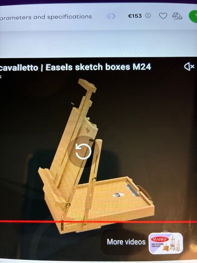 Mabef M24. Painting Easel