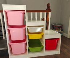 toy storage trofast ikea with boxes