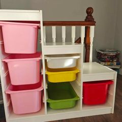 toy storage trofast ikea with boxes