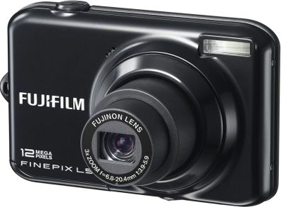 Fujifilm FinePix L55 Digital Camera - Black (12MP, 3x Optical Zoom) 2.4 inch LCD Screen