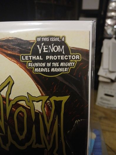 Venom #25 1st Cameo of Virus