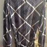 New M&S Purple Geometric Design Printed Long Sleeved Maxi Dress 12 Image 6