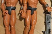 2 Max Steel Dolls and Accessories
