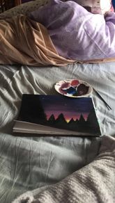 Acrylic painting