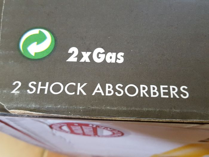 Renault Clio I 1990 - 1998 Front Gas Shock Absorbers
