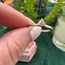 diamond and platinum ring set Image 3