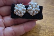 Vintage Pearl Effect Earrings