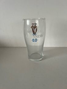 Guinness 0.0 pint glass