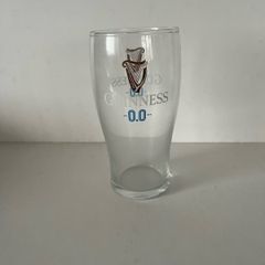 Guinness 0.0 pint glass
