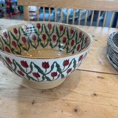 Nicholas Mosse Red Tulip Bowl