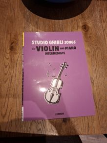 Studio Ghibli songs for violin and piano intermediate