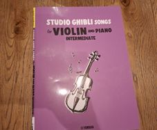 Studio Ghibli songs for violin and piano intermediate