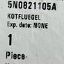 Fender Front Driver Side Fits 2009-2017 Volkswagen Tiguan 5N0821105A Image 2