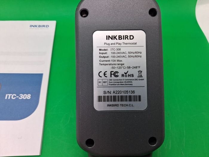 Postage - 2 x INKBIRD ITC-308 WiFi Digital Temperature Controller Thermostat EU Plug Brewing.