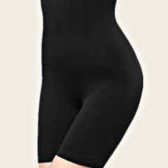 High waist mid thigh pants