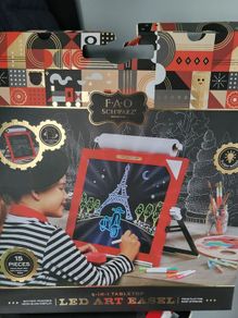 FAO Schwartz Led Table Top Easel