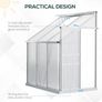 Walk-in Garden Greenhouse 6ft x 4ft Image 5