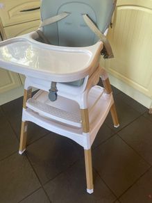 high chair/ table and chair