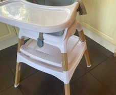high chair/ table and chair