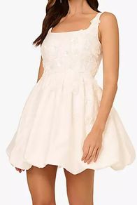adrianna papell bubble dress