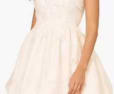 adrianna papell bubble dress