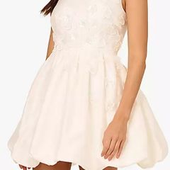 adrianna papell bubble dress