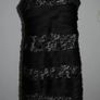 Phase Eight stunning midi black lace sequins dress size UK16 EU44 Postage included Image 2