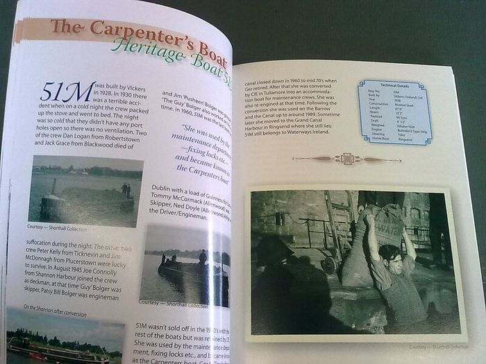 Cool metal - clear water Trading boats of Ireland 's inland waterways Irish