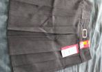 M & S grey uniform pleated skirt, 8-9 yrs
