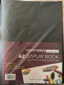 A2 art folder / display book