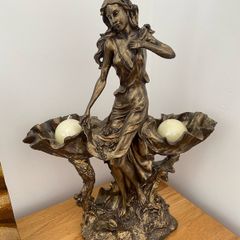 Resin statue