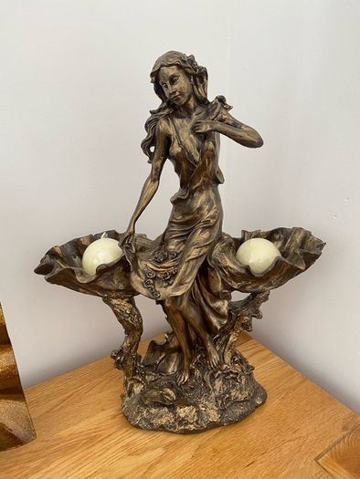 Resin statue