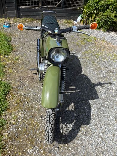 Vintage MZ 2 Stroke Bike. MINT