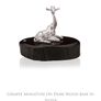 Sterling silver giraffe on Zimbabwean wood, by Patrick Mavros, D18 post 8e Image 3