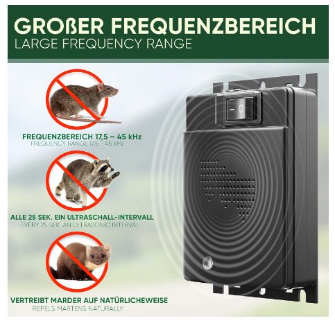12v car Rodent Repeller