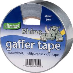 Rhino Gaffer Tape 50MM X 50M Silver