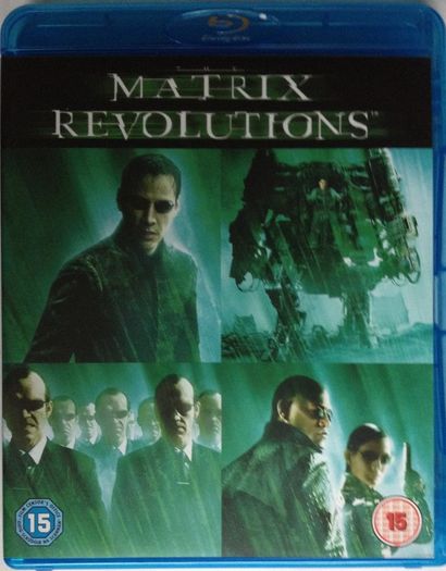 The Matrix Trilogy Boxset (Keanu Reeves, Laurence Fishbourne & Carrie-Anne Moss, Hugo Weaving) [Blu-ray Movie]