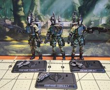 GI JOE Cobra Jungle BAT trio