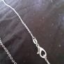 Silver pendant tear drop hallmarked 925 Image 3