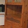 pine tv corner unit Image 2