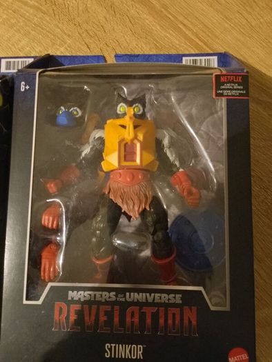 Masters Of The Universe Revelation Skelegod And Stinkor