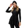 Brand New OBEEII Muslim Swimwear for Women Modest Solid Colour Swimwear Image 5