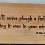 Handmade wooden wall plaques Image 3