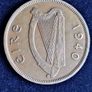 Ireland 1940 half penny coin Image 4